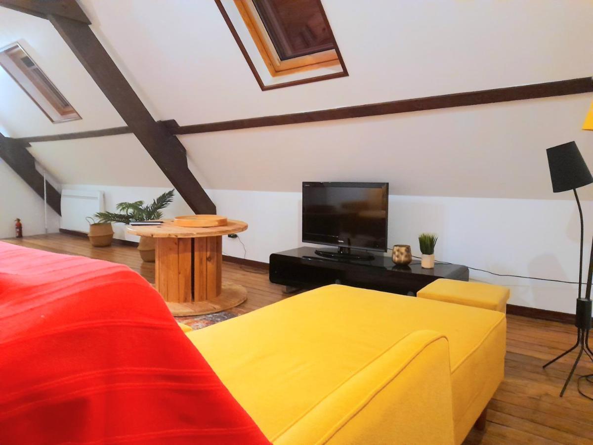 Le Nid D'Hirondelles - Appartement De Caractere Hypercentre Au Calme Bourges Luaran gambar