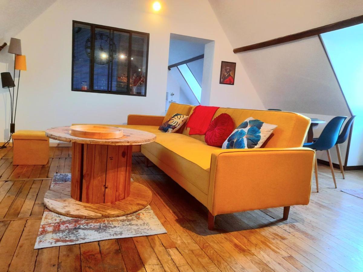 Le Nid D'Hirondelles - Appartement De Caractere Hypercentre Au Calme Bourges Luaran gambar