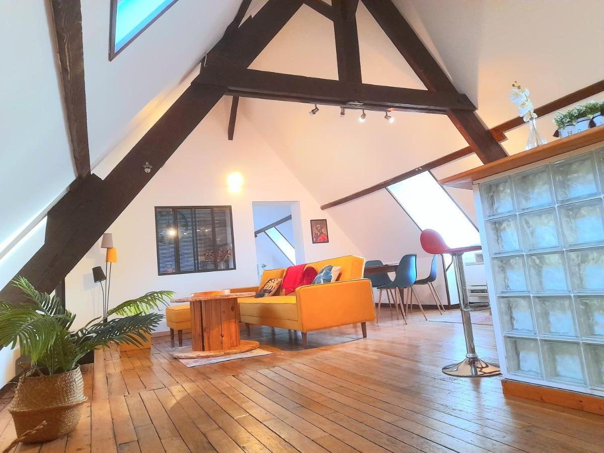 Le Nid D'Hirondelles - Appartement De Caractere Hypercentre Au Calme Bourges Luaran gambar